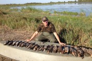 Action de chasse en Camargue