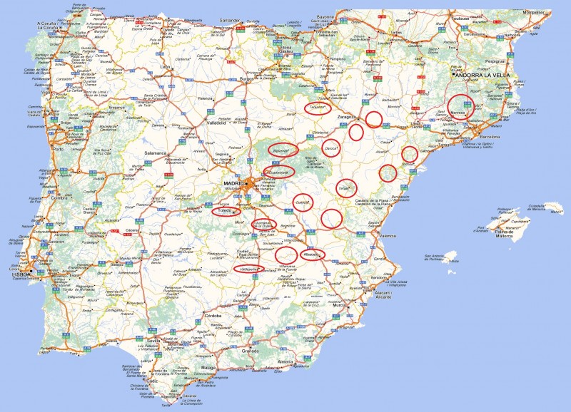 Chasse de la Grive en Espagne.